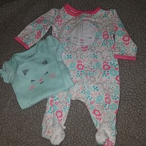 Footie with bodysuit